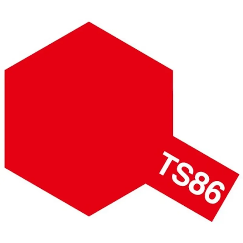 Nouveauté Spray peinture rouge brillant TS86 100ml - Tamiya 85086