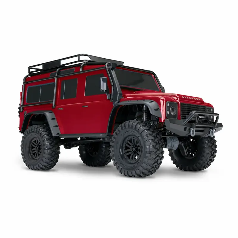 TRX-4 Land Rover Defender Clipless RTR rouge - Traxxas 82256-4-RED - 1/10 Bon Plan