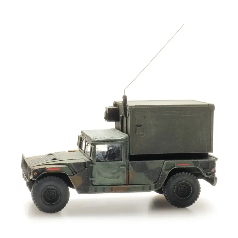 Véhicule de commandement TK-HQ US Humvee Camo Shelter - Artitec 6870553 - HO 1/87 Affaire À Saisir