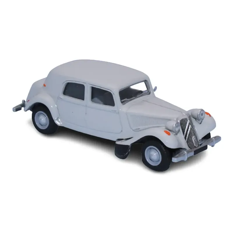 Voiture Citroën Traction 11B 1952 gris perle SAI 6104 - HO 1/87 Commander Maintenant