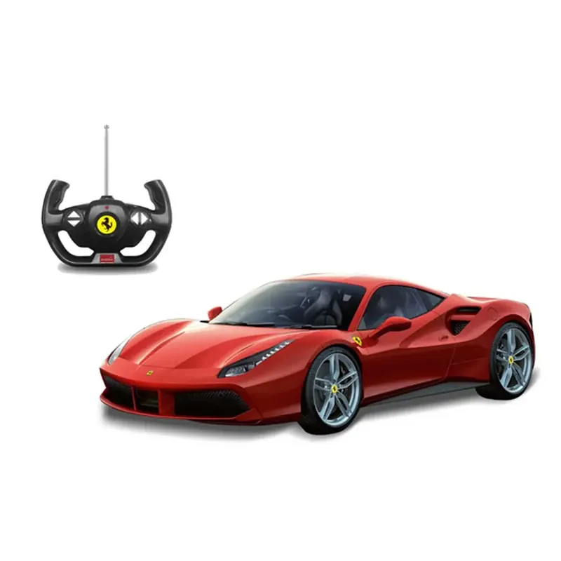 Prix Réduit Voiture électrique - Ferrari 488 GTB Rouge RTR - RASTAR RS75600 - 1/14
