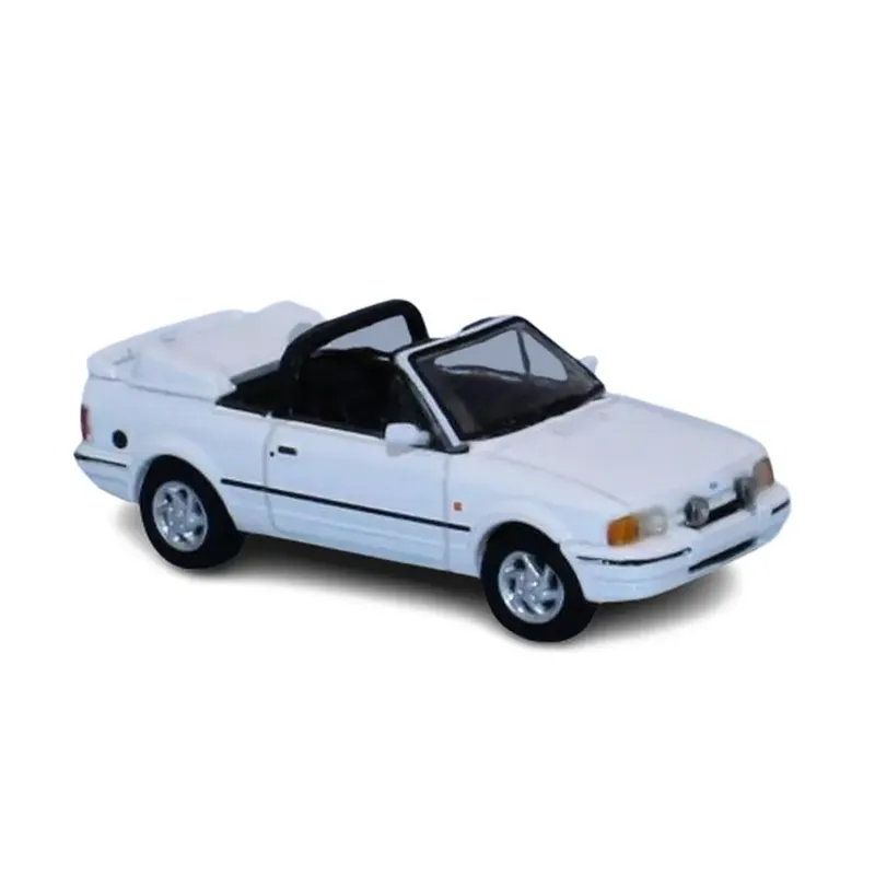 Voiture Ford Escort MK IV cabriolet, blanc, PCX 870156 - HO 1/87 Populaire