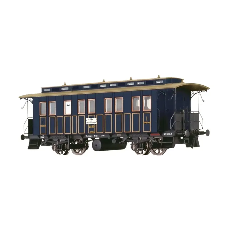 Retour Gratuit Voiture voyageurs A N°162 - Brawa 45619 - HO 1/87 - KWSt.E. - EP I - 2R
