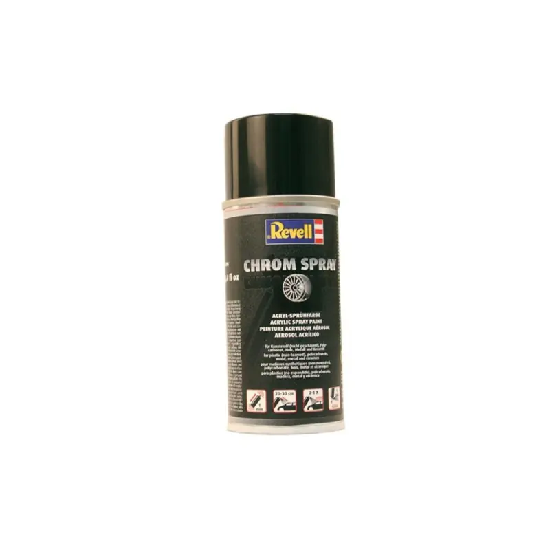REVELL 39628 CHROME SPRAY, 150 ML REVELL SPRAY CHROME Pas Cher
