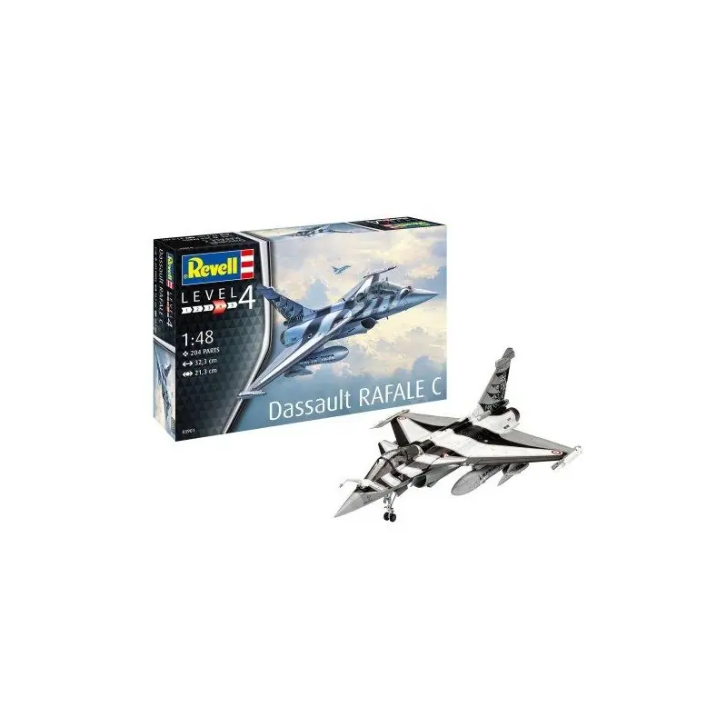 Promotion REVELL 03901 MAQUETTE AVION DASSAULT AVIATION RAFALE C 1/48