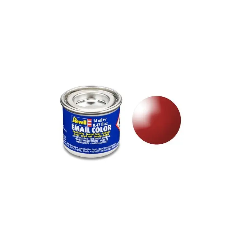 Top Vente REVELL 32131 COLOR (EMAIL) ROUGE FEU BRILLANT PEINTURE À MAQUETTE REVELL ENAMEL