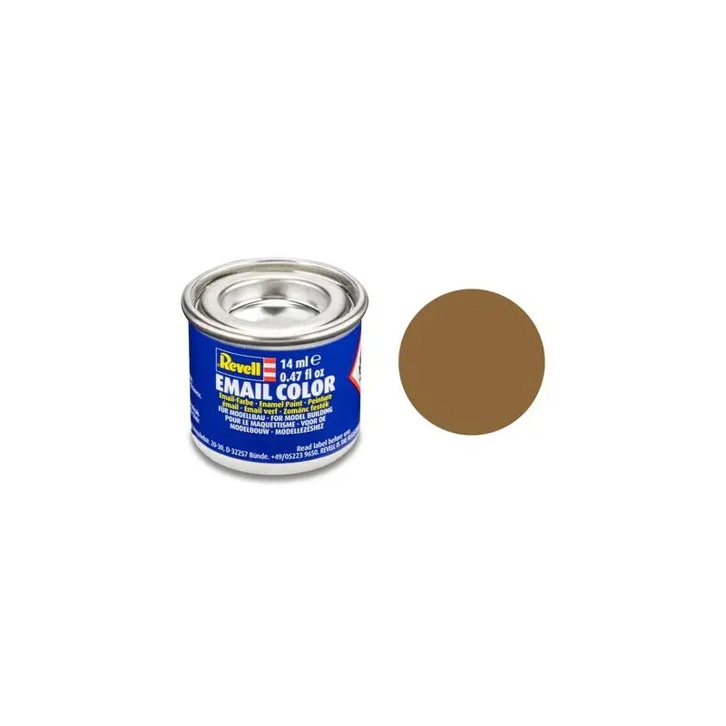 Must-Have REVELL 32182 COLOR (EMAIL) TERRE FONCÉ, MAT RAF Peinture à maquette Revell - Enamel