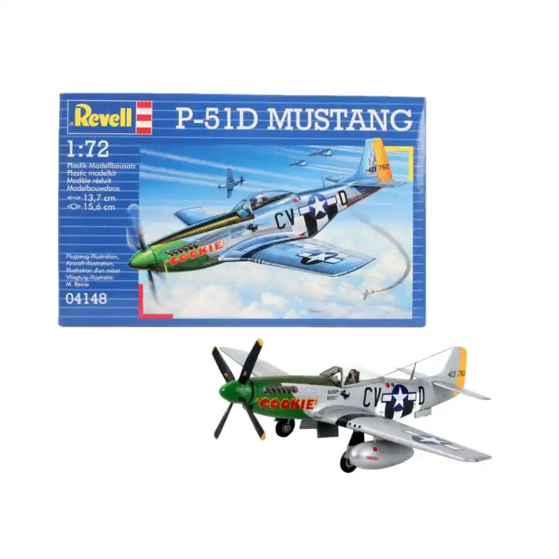 Nouveauté REVELL 04148 MAQUETTE AVION P 51D MUSTANG 1/72