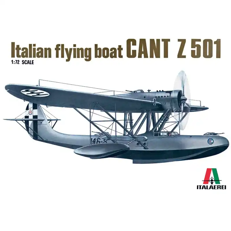 Nouveauté ITALERI 112 MAQUETTE AVION CANT. Z. 501 - VINTAGE COLLECTION 1/72