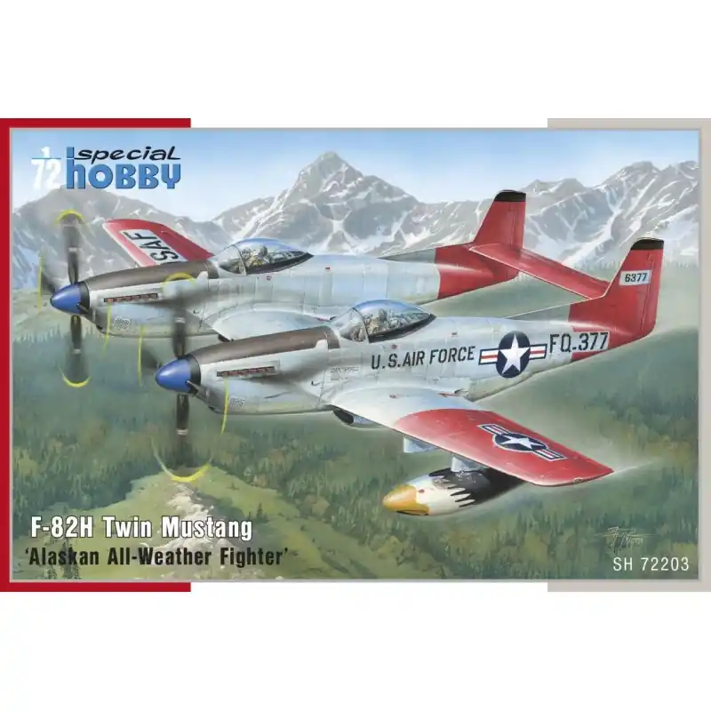 Haute Qualité SPECIAL HOBBY 72203 MAQUETTE AVION F-82H TWIN MUSTANG ALASKAN ALL WEATHER FIGHT 1/72