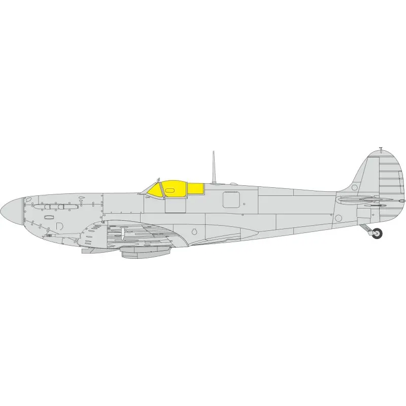 EDUARD EX1111 MASK SPITFIRE MK.II TFACE 1/48 Jusqu'à Épuisement Des Stocks