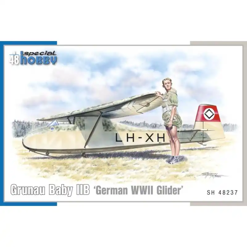 SPECIAL HOBBY 48237 MAQUETTE GRUNAU BABY IIB "GERMAN WWII GLIDER" 1/48 Prix Cassé