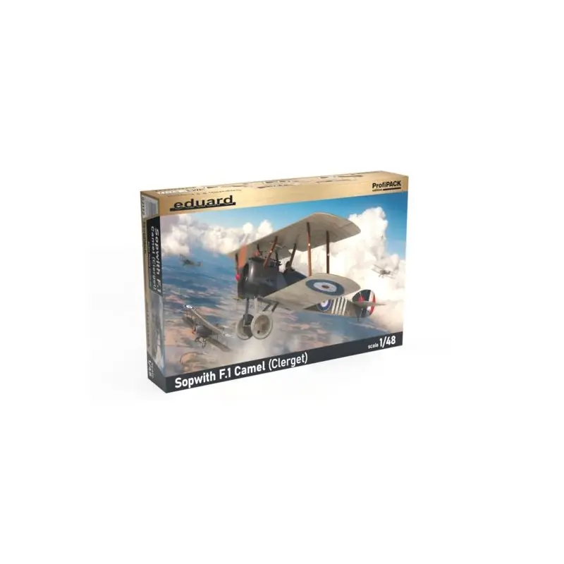 Authentique EDUARD 82172 MAQUETTE AVION SOPWITH F.1 CAMEL (CLERGET) 1/48