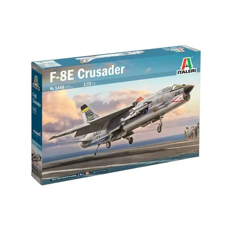 ITALERI 1456 MAQUETTE AVION F-8E CRUSADER 1/72 Jusqu'à Épuisement Des Stocks