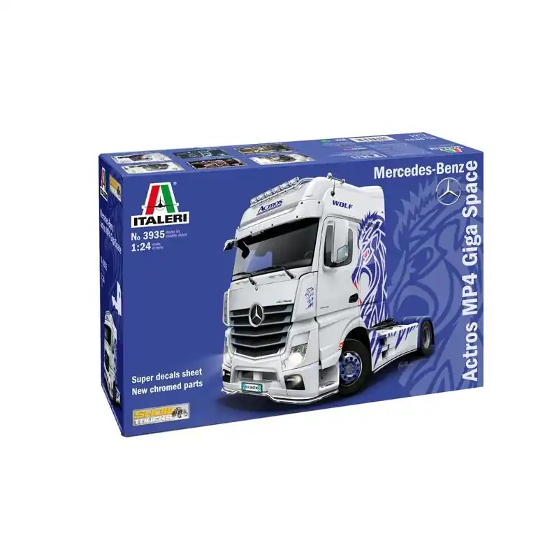 ITALERI 3935 MAQUETTE CAMION MERCEDES ACTROS MP4 1/24 Offre Limitée