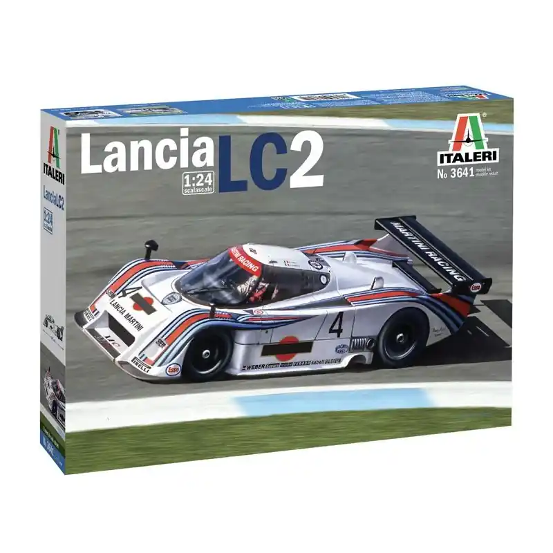 ITALERI 3641 MAQUETTE VOITURE LANCIA LC2 1/24 Dernier Modèle