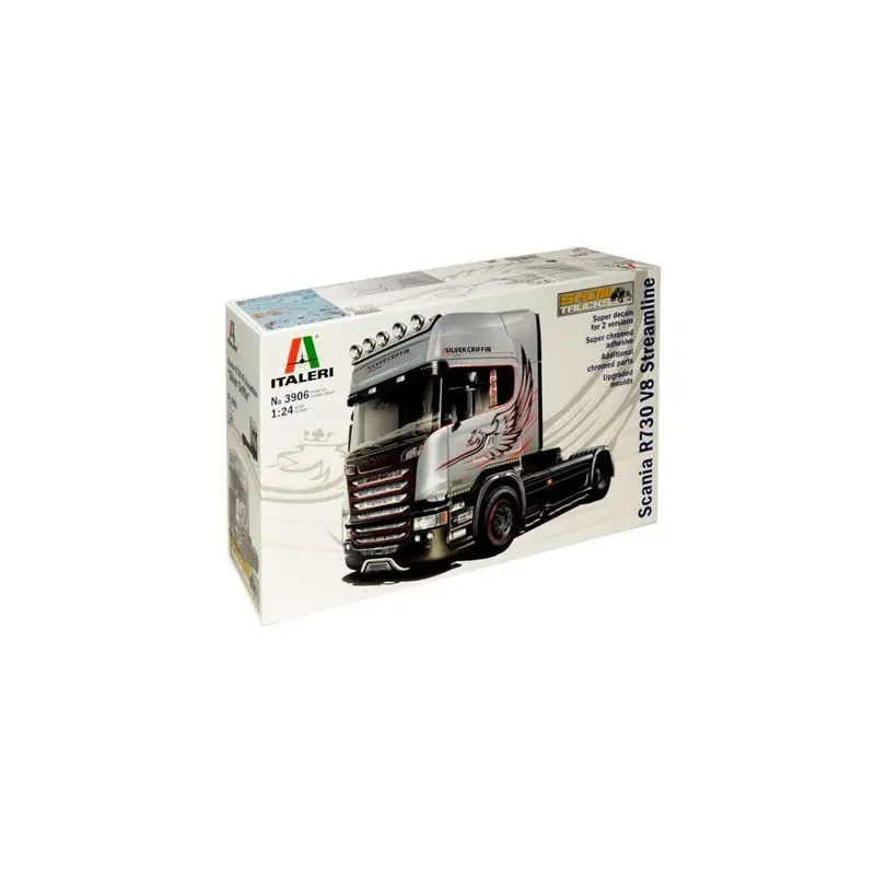 ITALERI 3906 MAQUETTE CAMION SCANIA R730 SILVER GRIFFIN 1/24 Remise