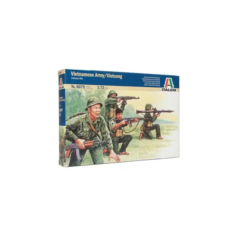 Jusqu'à Épuisement Des Stocks ITALERI 6079 MAQUETTE FIGURINES MILITAIRE ARMÉE VIETNAMIENNE 1/72