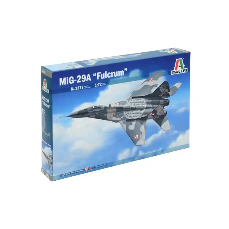 Dernier Modèle ITALERI 1377 MAQUETTE AVION MIG-29A FULCRUM 1/72