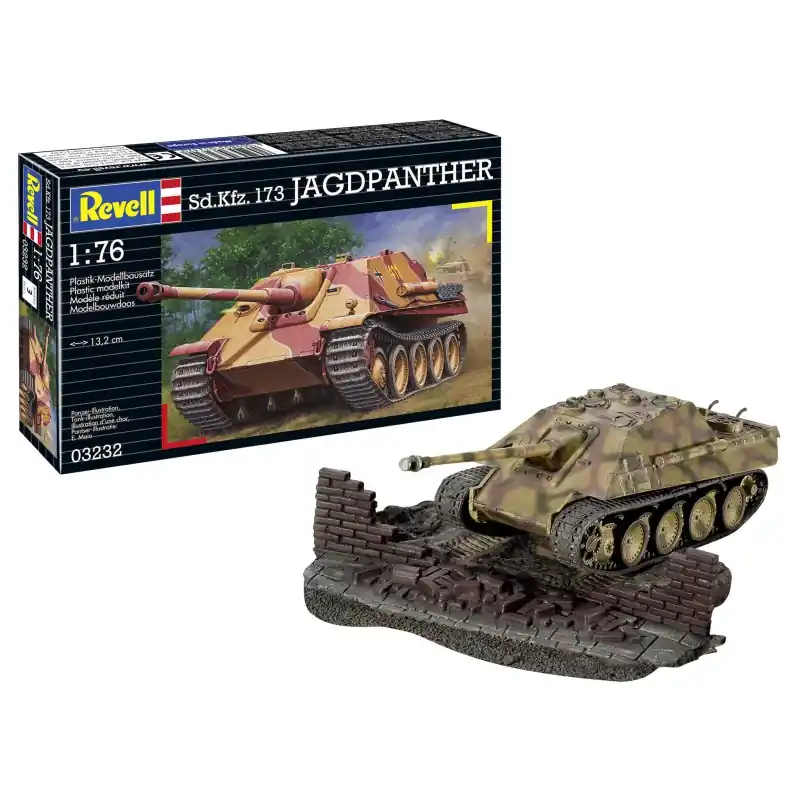REVELL 03232 MAQUETTE MILITAIRE SD.KFZ.173 JAGDPANTHER 1/76 Expédié Aujourd'hui