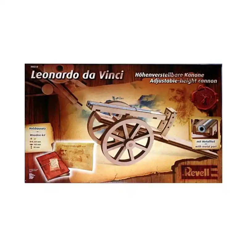 REVELL 00514 LEONARD DE VINCI CANON À HAUTEUR AJUSTABLE Super Prix