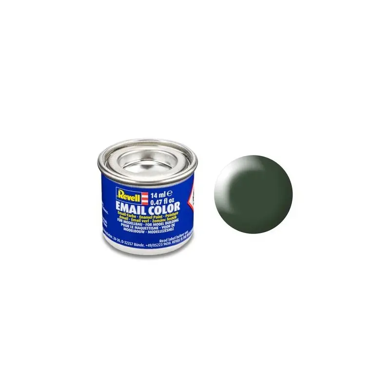 REVELL 32363 COLOR (EMAIL) VERT FONCE SATINÉ Peinture à maquette Revell - Enamel Prix Bas