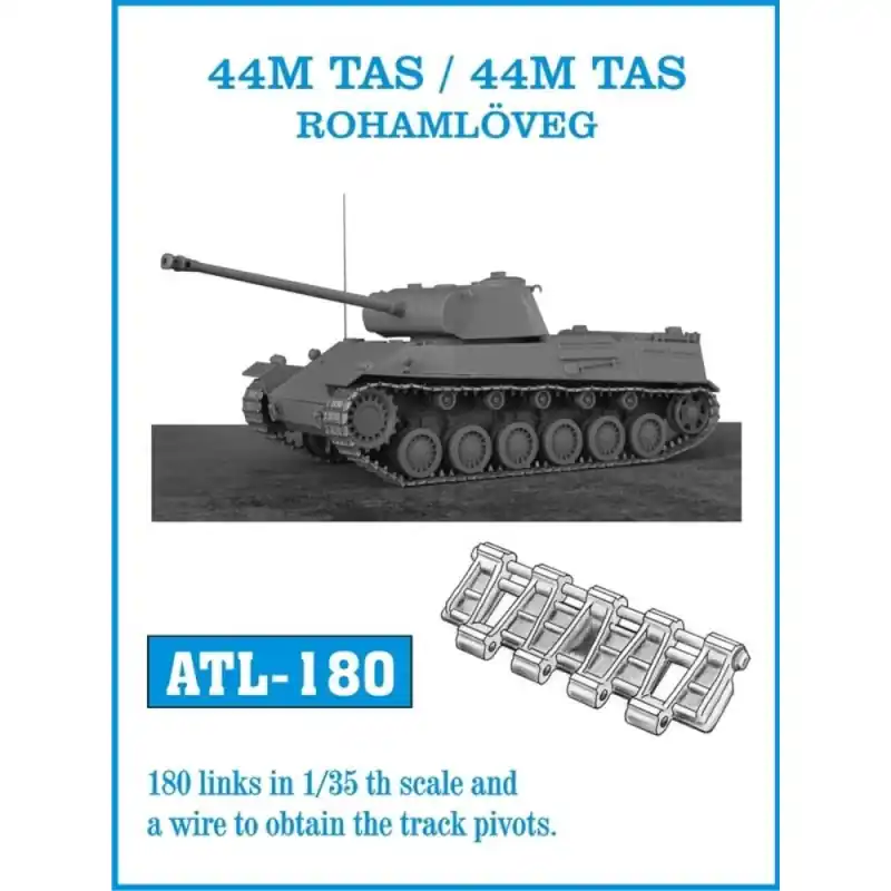 FRIULMODEL ATL-180 ACCESSOIRE MAQUETTE TRACKS FOR 44M TAS /44M TAS ROHAMLÖVEG 1/35 Prix Cassé