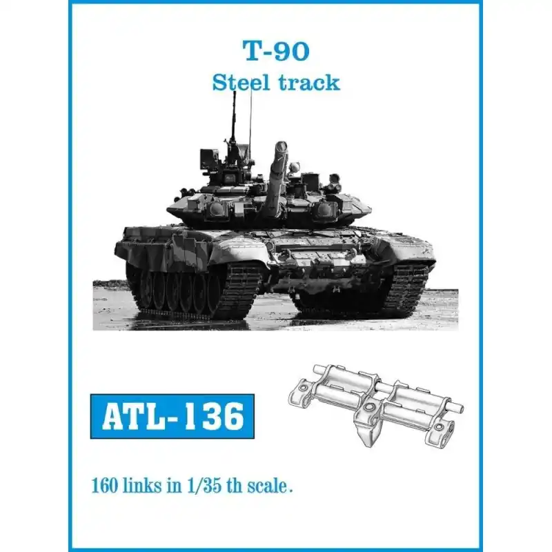FRIULMODEL ATL-136 ACCESSOIRE MAQUETTE TRACKS FOR T-90 STEEL TRACK 1/35 Must-Have