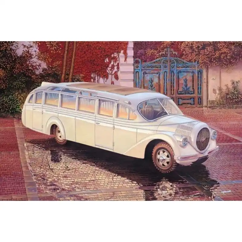 Authentique RODEN 724 MAQUETTE OPEL BLITZBUS LUDEWIG "AERO" (1937) 1/72