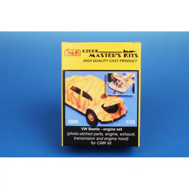 CMK 129-3009 VW BEETLE - ENGINE SET FOR CMK (VW BOXER ENGI 1/35 Haute Qualité