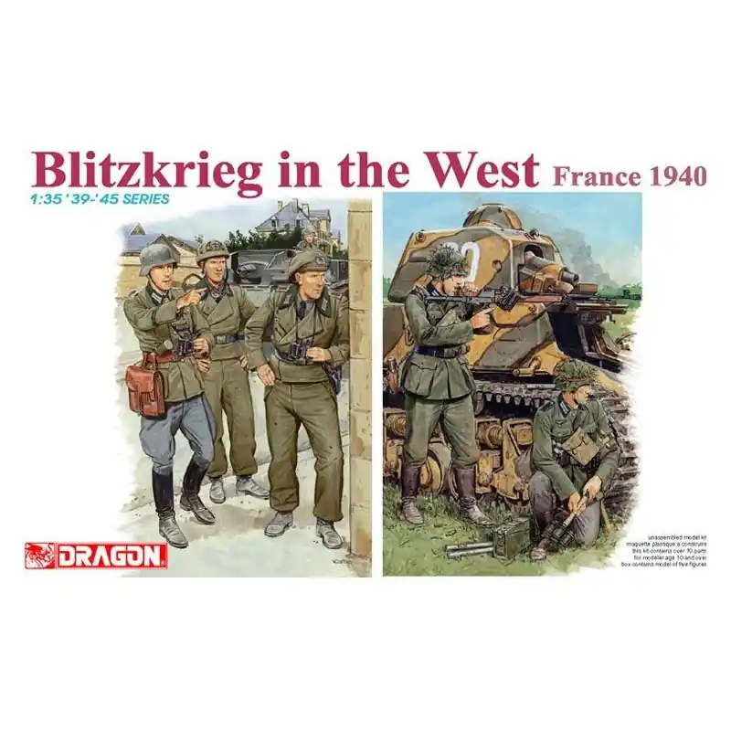 Commande En Gros DRAGON 6347 MAQUETTE MILITAIRE BLITZKRIEG DANS L‘OUEST (FRANCE 1940) 1/35