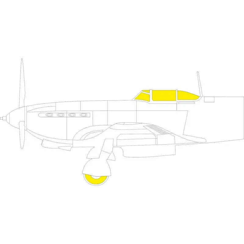 EDUARD JX302 MASK YAK-9K TFACE ICM 1/32 Bon Plan