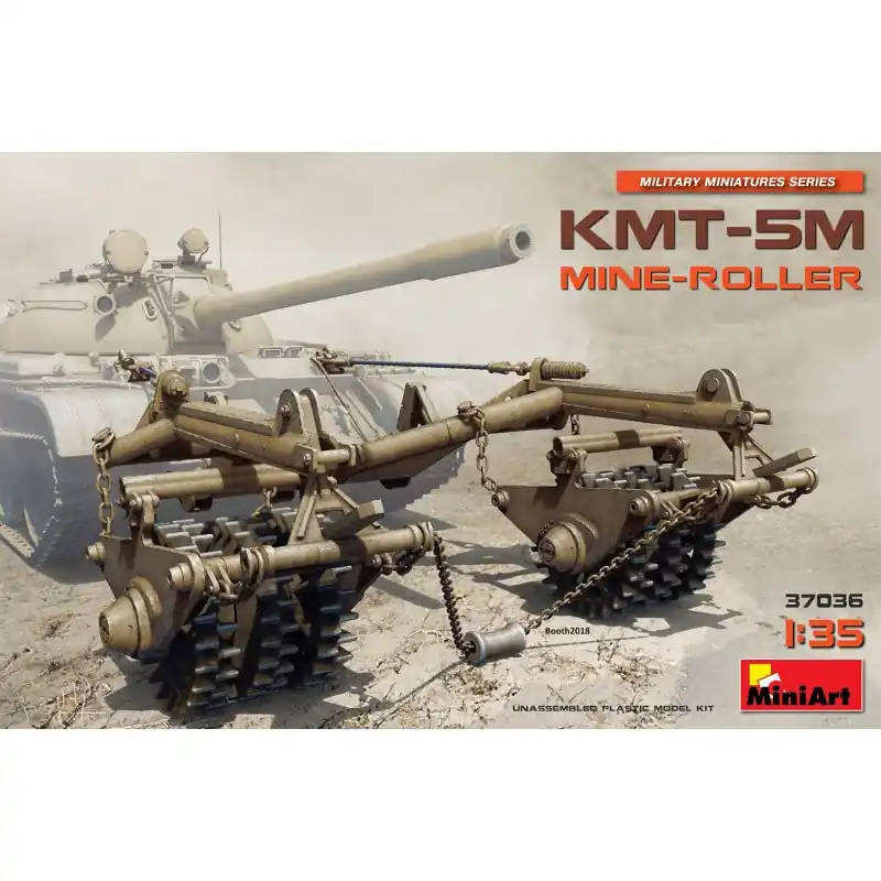MINIART 37036 MAQUETTE MILITAIRE KMT-5M MINE-ROLLER 1/35 Acheter En Ligne