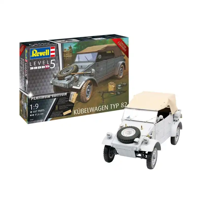 Usine Directe REVELL 03500 KÜBELWAGEN TYP 82 MAQUETTE REVELL 1/9