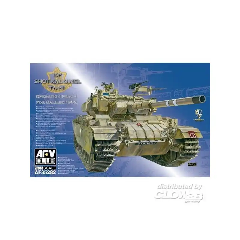 AFV CLUB AF35282 MAQUETTE MILITAIRE IDF SHOT KAL GIMEL TYPE II(OPERATION PEACE FOR GALILEE 1982) 1/35 Meilleure Vente