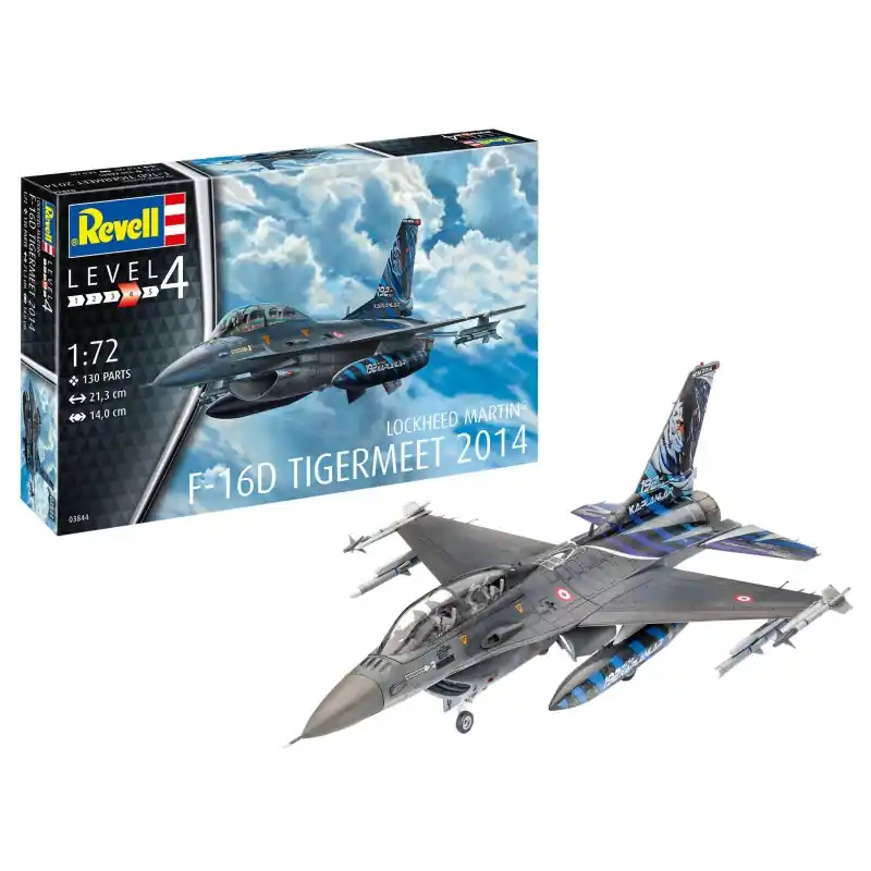 Remise REVELL 03844 LOCKHEED MARTIN F-16D TIGERMEET 2014 MAQUETTE REVELL 1/72