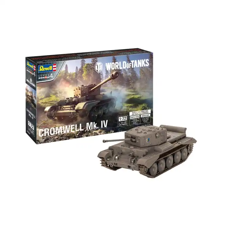 Prix Promo REVELL 03504 CROMWELL MK. IV "WORLD OF TANKS" MAQUETTE REVELL 1/72