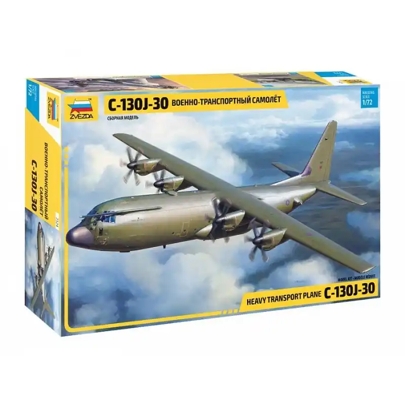 ZVEZDA 7324 MAQUETTE AVION DE TRANSPORT MILITAIRE AMÉRICAIN C-130J-30 1/72 Acheter En Ligne