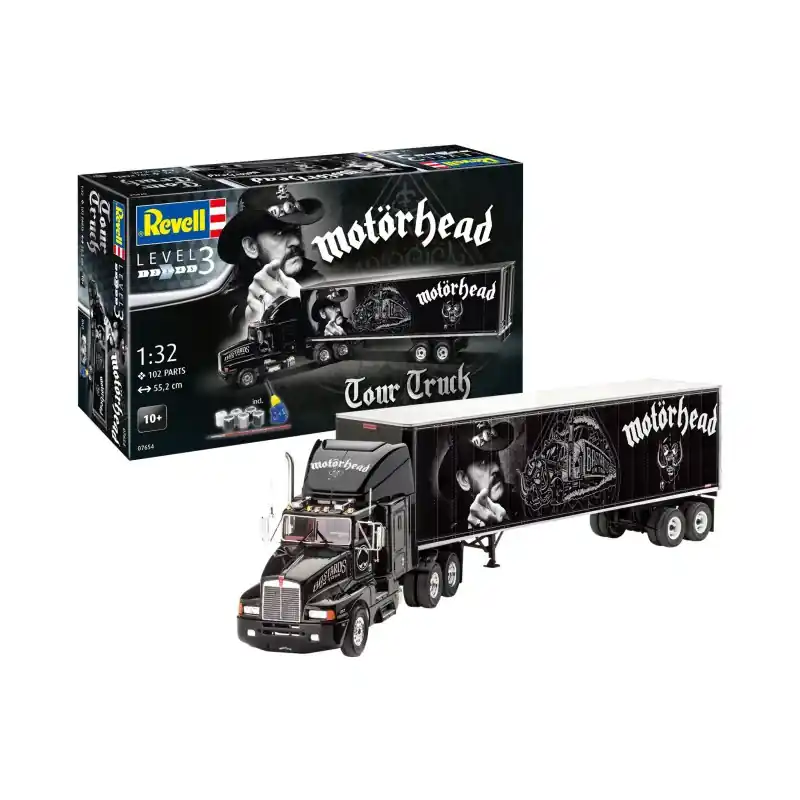 REVELL 07654 COFFRET CADEAU CAMION "MOTÖRHEAD" MAQUETTE REVELL AVEC ACCESSOIRES DE BASE 1/32 Commande En Gros