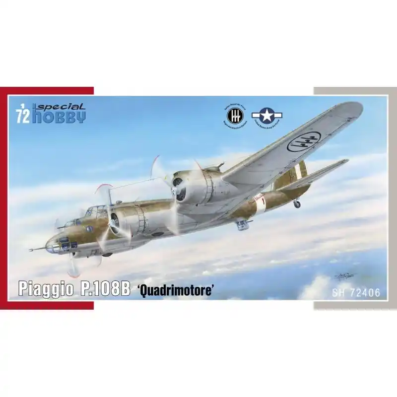 SPECIAL HOBBY 72406 MAQUETTE AVION PIAGGIO P.108B 1/72 Acheter En Ligne