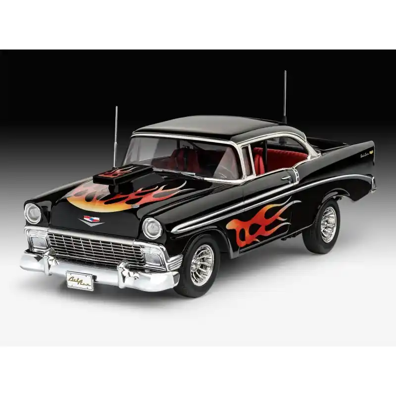 REVELL 67663 MODEL SET ‘56 CHEVY CUSTOM MAQUETTE REVELL AVEC ACCESSOIRES DE BASE 1/24 Expédié Aujourd'hui