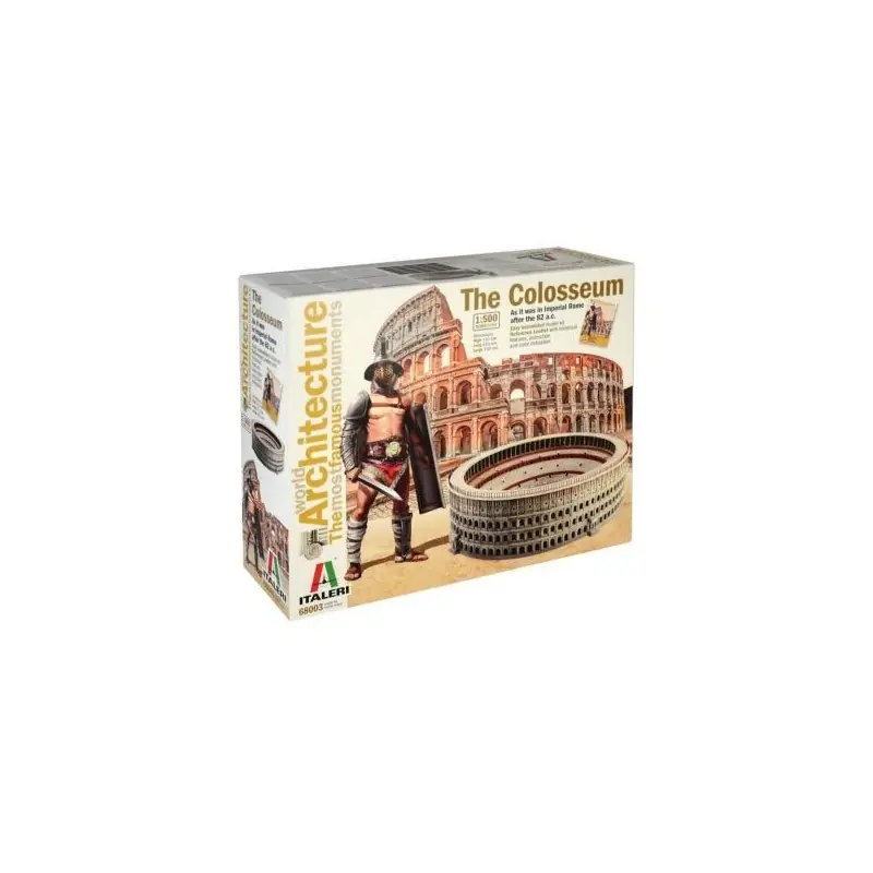 Achat Immédiat ITALERI 68003 MAQUETTE ARCHITECTURE LE COLISEE - ROME 1/500