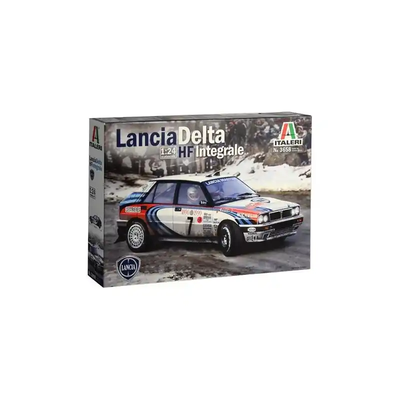 ITALERI 3658 MAQUETTE VOITURE LANCA HF INTEGRALE 1/24 Paiement Sécurisé