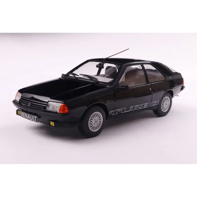 Achat Immédiat SOLIDO 1806406 MINIATURE RENAULT FUEGO TURBO BLACK 1980 1/18
