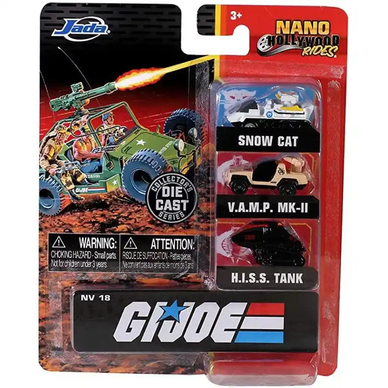 JADA 32083 NANO G.I.JOE NHR HOLLYWOOD RIDES Nouveauté