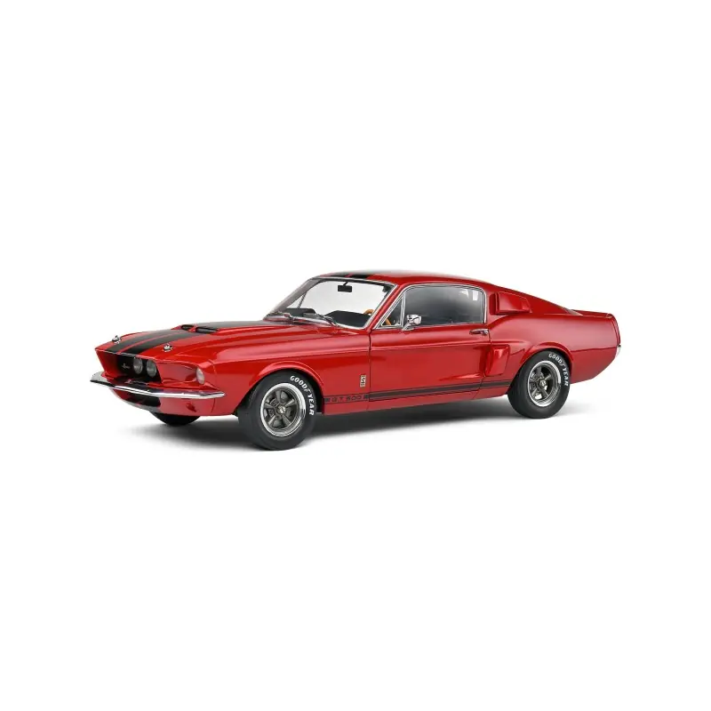 Marque SOLIDO 1802909 MINIATURE SHELBY GT500 RED 1967 1/18