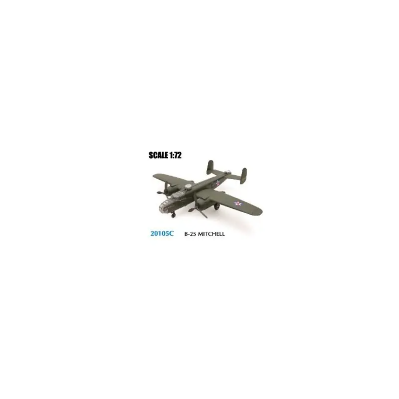 B-25 Mitchell Avions Bombardiers Model Kit 1/72 Produit De Marque