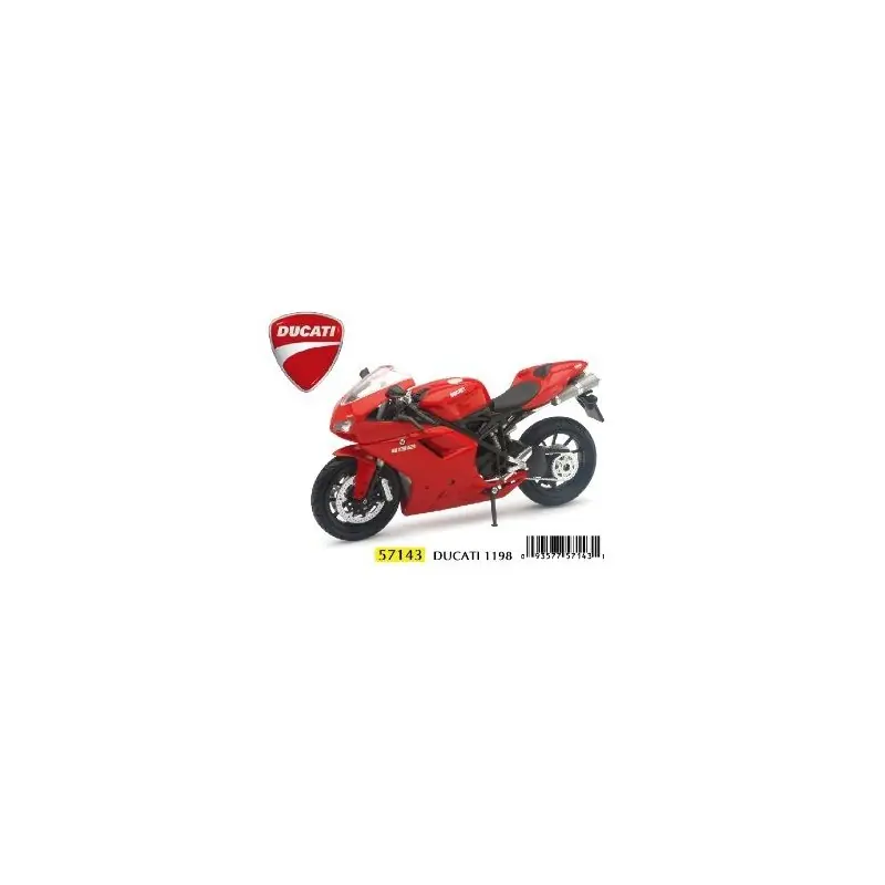 Promotion NEWRAY 57143 MOTO DUCATI 1198 ROUGE 1/12