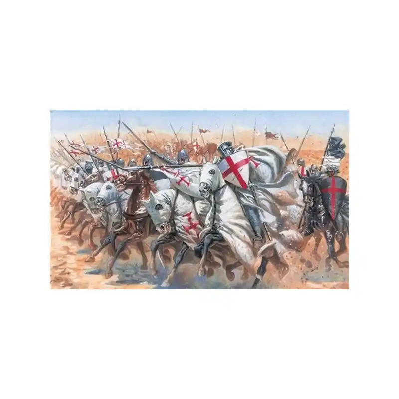 Commander Vite ITALERI 6125 MAQUETTE FIGURINES TEMPLIERS 1/72