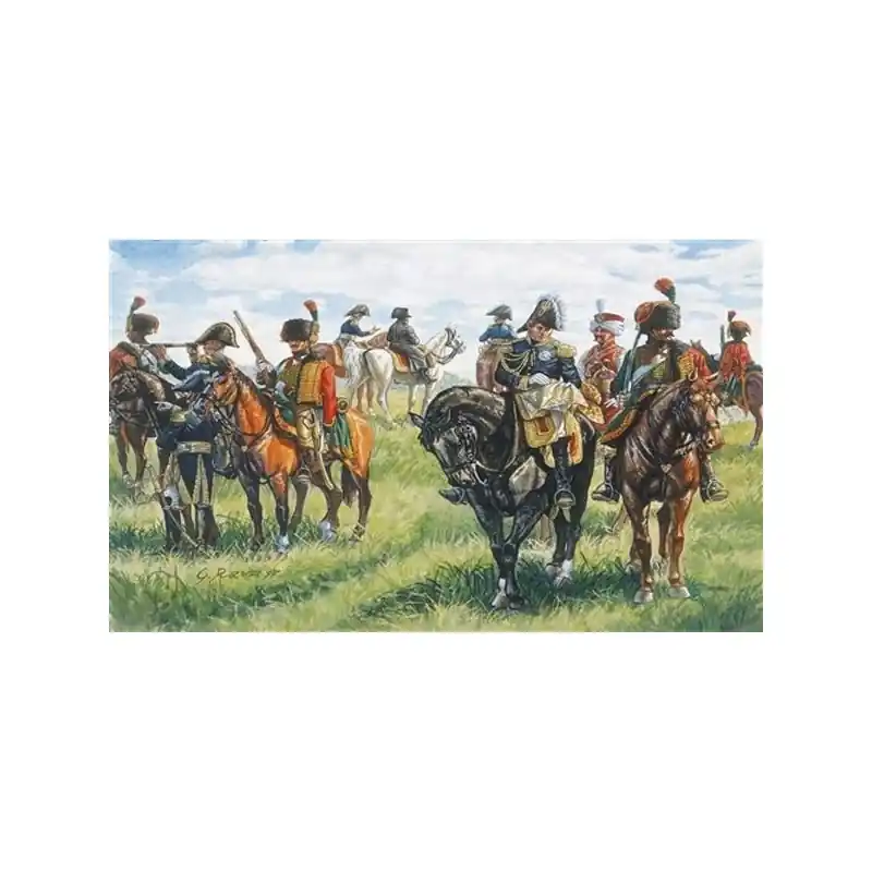 ITALERI 6016 MAQUETTE FIGURINES PERSONNAGES ETAT-MAJOR IMPÉRIAL FRANÇAIS 1/72 Nouvel Arrivage